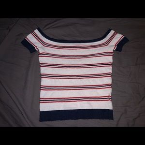 AEO Off the Shoulders Crop Top